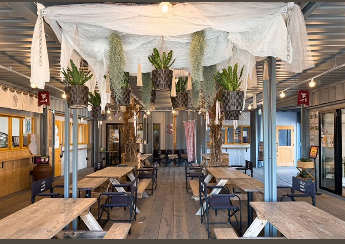 HACO市野店 ナチュラルな共用スペース